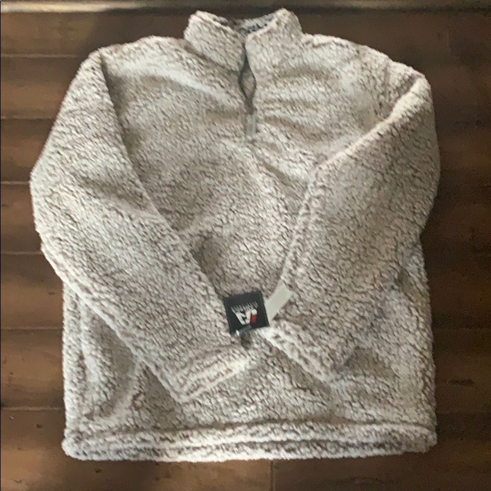 New Sherpa men’s quarter zip.